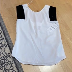 zara basic blouse